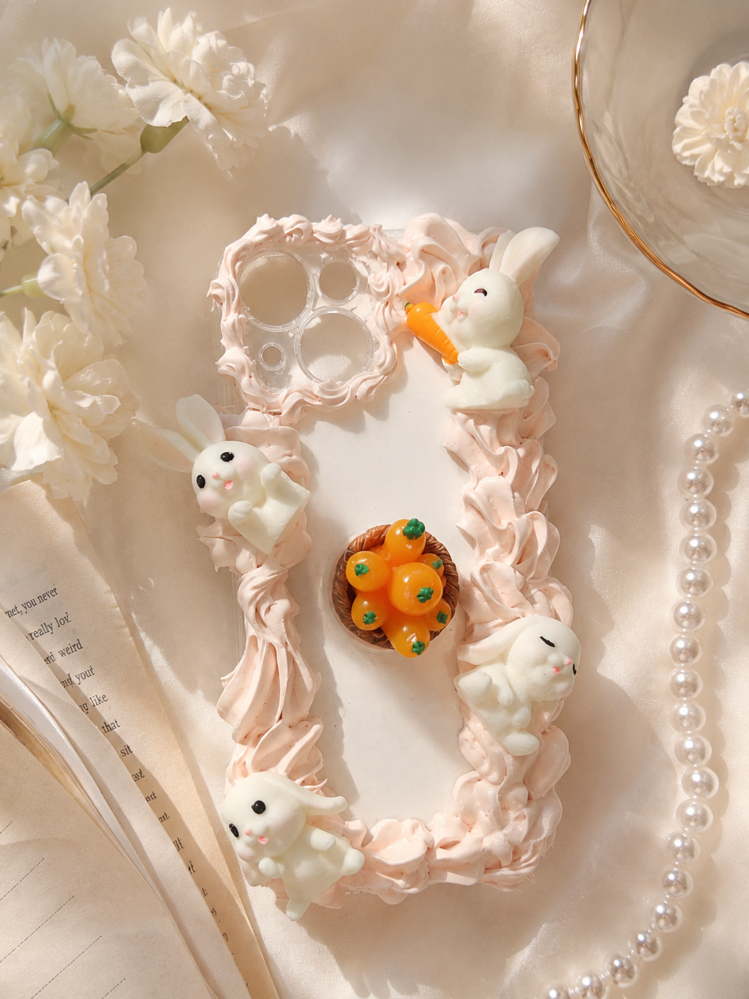 Handmade decoden phone case